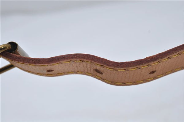 Authentic Louis Vuitton Leather Shoulder Strap Beige 36.6-41.3" Old Model 8845D