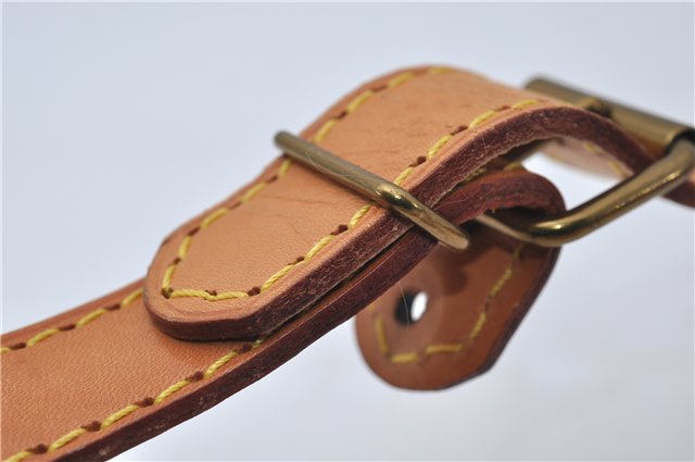 Authentic Louis Vuitton Leather Shoulder Strap Beige 36.6-41.3