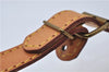 Authentic Louis Vuitton Leather Shoulder Strap Beige 36.6-41.3" Old Model 8845D