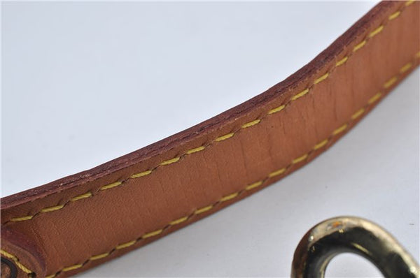 Authentic Louis Vuitton Leather Shoulder Strap Beige 36.6-41.3" Old Model 8845D