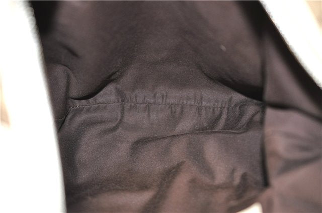 Authentic GUCCI Vintage Shoulder Hand Bag GG Canvas Leather 145767 Brown 8845F