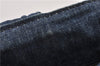 Authentic PRADA Vintage Canapa M Denim Tote Hand Bag Blue 8847F