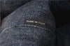 Authentic PRADA Vintage Canapa M Denim Tote Hand Bag Blue 8847F