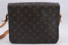 Auth Louis Vuitton Monogram Cartouchiere GM Shoulder Cross Bag M51252 LV 8848D