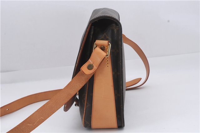 Auth Louis Vuitton Monogram Cartouchiere GM Shoulder Cross Bag M51252 LV 8848D