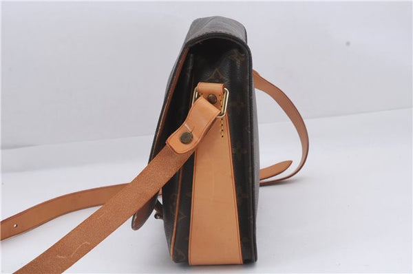 Auth Louis Vuitton Monogram Cartouchiere GM Shoulder Cross Bag M51252 LV 8848D