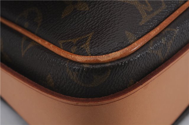 Auth Louis Vuitton Monogram Cartouchiere GM Shoulder Cross Bag M51252 LV 8848D