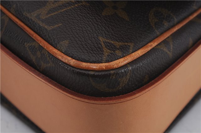 Auth Louis Vuitton Monogram Cartouchiere GM Shoulder Cross Bag M51252 LV 8848D