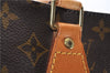 Authentic Louis Vuitton Monogram Sac Plat Hand Tote Bag M51140 LV 8849F