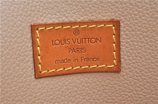 Authentic Louis Vuitton Monogram Sac Plat Hand Tote Bag M51140 LV 8849F