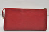 Authentic Louis Vuitton Epi Pochette Accessoires Pouch Red M52947 LV 8850D