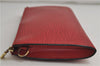 Authentic Louis Vuitton Epi Pochette Accessoires Pouch Red M52947 LV 8850D