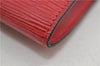 Authentic Louis Vuitton Epi Pochette Accessoires Pouch Red M52947 LV 8850D