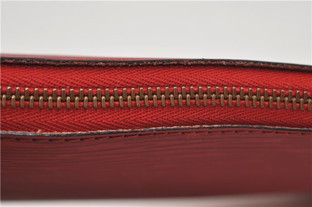 Authentic Louis Vuitton Epi Pochette Accessoires Pouch Red M52947 LV 8850D