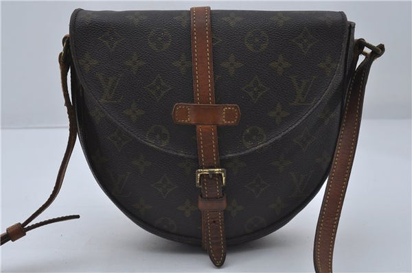 Auth Louis Vuitton Monogram Chantilly MM Shoulder Cross Body Bag M51233 LV 8851D