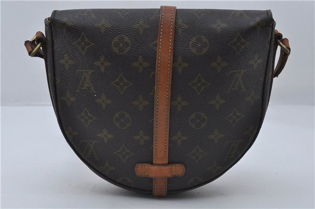 Auth Louis Vuitton Monogram Chantilly MM Shoulder Cross Body Bag M51233 LV 8851D
