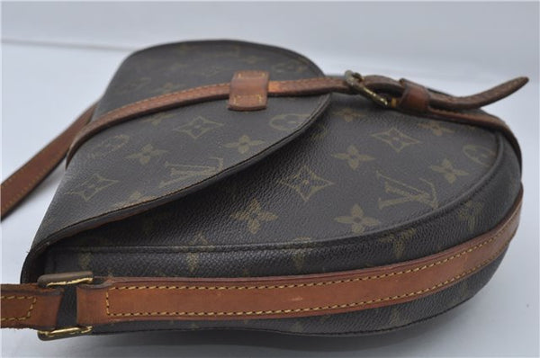 Auth Louis Vuitton Monogram Chantilly MM Shoulder Cross Body Bag M51233 LV 8851D