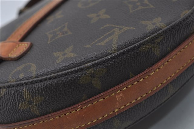 Auth Louis Vuitton Monogram Chantilly MM Shoulder Cross Body Bag M51233 LV 8851D
