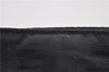 Authentic FENDI Zucca Shoulder Bag Purse Nylon Leather Black 8853C