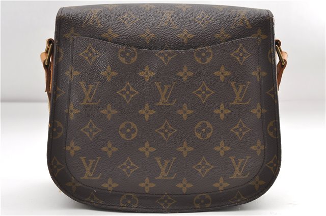 Auth Louis Vuitton Monogram Saint Cloud GM Shoulder Cross Bag M51242 LV 8854D