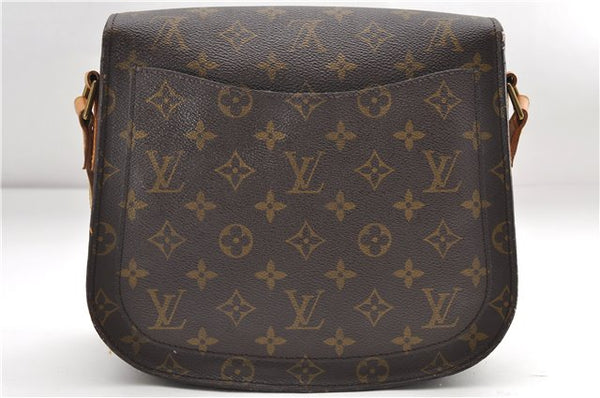 Auth Louis Vuitton Monogram Saint Cloud GM Shoulder Cross Bag M51242 LV 8854D
