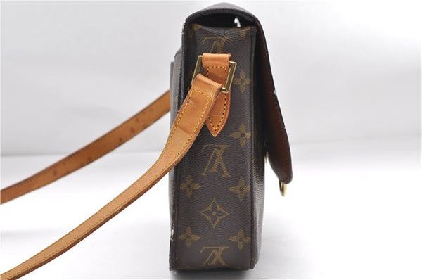 Auth Louis Vuitton Monogram Saint Cloud GM Shoulder Cross Bag M51242 LV 8854D