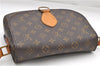 Auth Louis Vuitton Monogram Saint Cloud GM Shoulder Cross Bag M51242 LV 8854D
