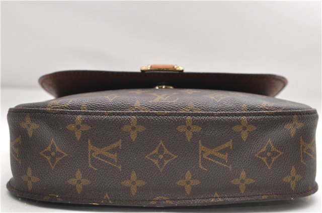 Auth Louis Vuitton Monogram Saint Cloud GM Shoulder Cross Bag M51242 LV 8854D
