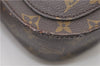 Auth Louis Vuitton Monogram Saint Cloud GM Shoulder Cross Bag M51242 LV 8854D