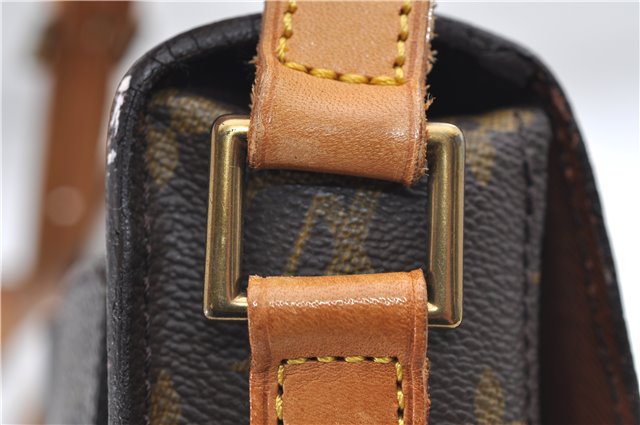 Auth Louis Vuitton Monogram Saint Cloud GM Shoulder Cross Bag M51242 LV 8854D