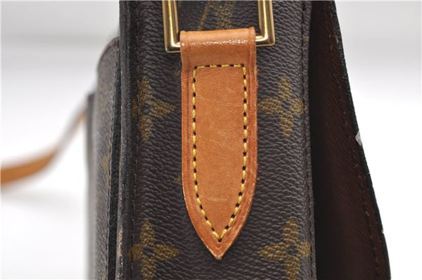 Auth Louis Vuitton Monogram Saint Cloud GM Shoulder Cross Bag M51242 LV 8854D
