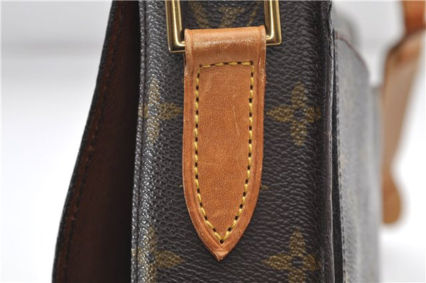 Auth Louis Vuitton Monogram Saint Cloud GM Shoulder Cross Bag M51242 LV 8854D
