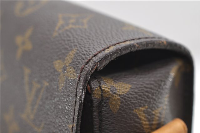 Auth Louis Vuitton Monogram Saint Cloud GM Shoulder Cross Bag M51242 LV 8854D