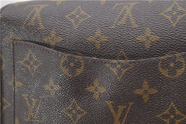 Auth Louis Vuitton Monogram Saint Cloud GM Shoulder Cross Bag M51242 LV 8854D