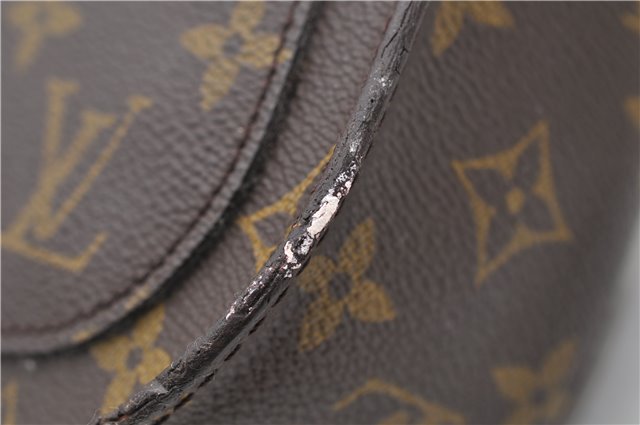 Auth Louis Vuitton Monogram Saint Cloud GM Shoulder Cross Bag M51242 LV 8854D