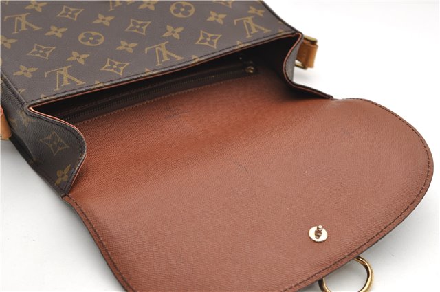 Auth Louis Vuitton Monogram Saint Cloud GM Shoulder Cross Bag M51242 LV 8854D