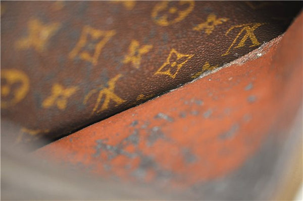 Auth Louis Vuitton Monogram Saint Cloud GM Shoulder Cross Bag M51242 LV 8854D