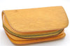 Authentic Louis Vuitton Epi Dauphine Cosmetic Pouch Yellow M48449 LV Junk 8856D