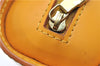 Authentic Louis Vuitton Epi Dauphine Cosmetic Pouch Yellow M48449 LV Junk 8856D