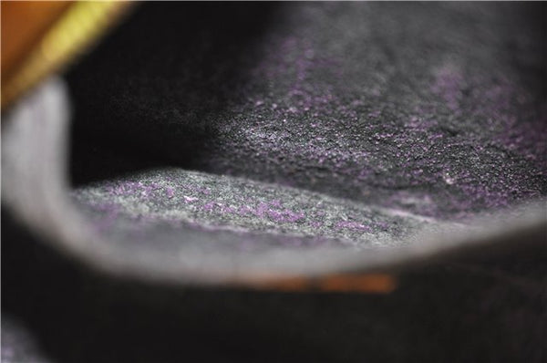 Authentic Louis Vuitton Epi Dauphine Cosmetic Pouch Yellow M48449 LV Junk 8856D