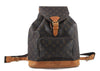 Authentic Louis Vuitton Monogram Montsouris GM Backpack M51135 LV 8858C