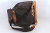 Authentic Louis Vuitton Monogram Montsouris GM Backpack M51135 LV 8858C