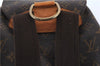 Authentic Louis Vuitton Monogram Montsouris GM Backpack M51135 LV 8858C