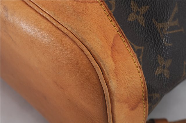 Authentic Louis Vuitton Monogram Montsouris GM Backpack M51135 LV 8858C