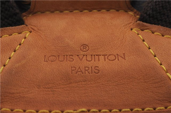 Authentic Louis Vuitton Monogram Montsouris GM Backpack M51135 LV 8858C