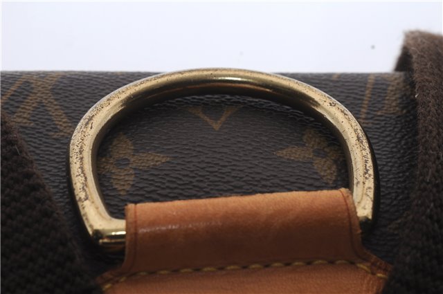 Authentic Louis Vuitton Monogram Montsouris GM Backpack M51135 LV 8858C