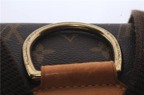 Authentic Louis Vuitton Monogram Montsouris GM Backpack M51135 LV 8858C