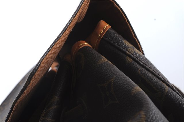 Authentic Louis Vuitton Monogram Montsouris GM Backpack M51135 LV 8858C