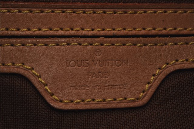 Authentic Louis Vuitton Monogram Montsouris GM Backpack M51135 LV 8858C