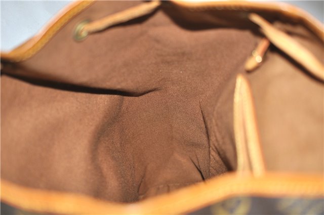 Authentic Louis Vuitton Monogram Montsouris GM Backpack M51135 LV 8858C